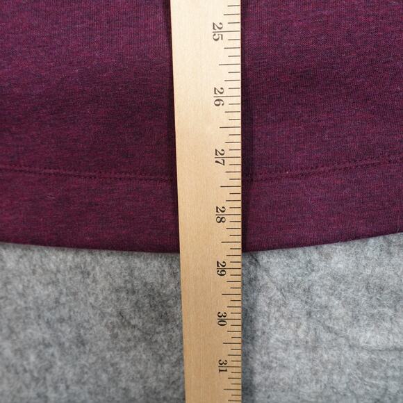 Athleta Sweater Womens Small Cozy Karma Funnel Neck Spiced Cabernet Athleisure - Picture 11 of 12